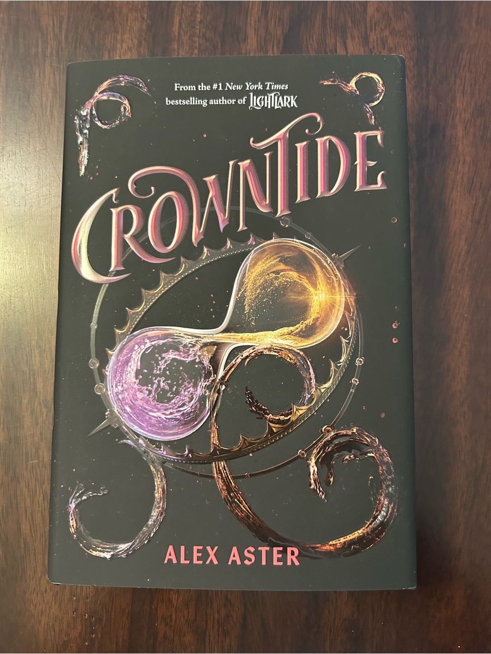 SIGNED Crowntide (Lightlark Saga book 4) by Alex Aster (2025 Hardcover) 1st Ed